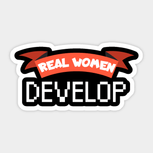 Real women develop Sticker